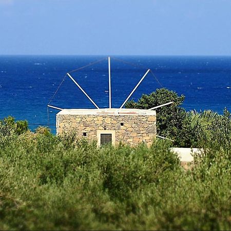 Authentic Cretan Stone Windmill Villa Sitia  Luaran gambar